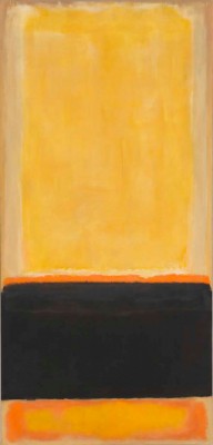 Mark Rothko, No. 4 (Yellow, Black, Orange on Yellow/ Untitled), 1953 / Whitney Museum of American Art, New York. © 1998 Kate Rothko Prizel & Christopher Rothko ARS, NY and DACS, London.