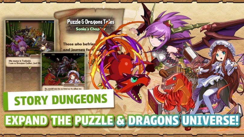 Puzzle and Dragons, produkcja GungHo Online Entertainment, Inc.