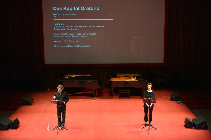 Isaac Julien  DAS KAPITAL Oratorio / Photo by Andrea Avezzù Courtesy: la Biennale di Venezia