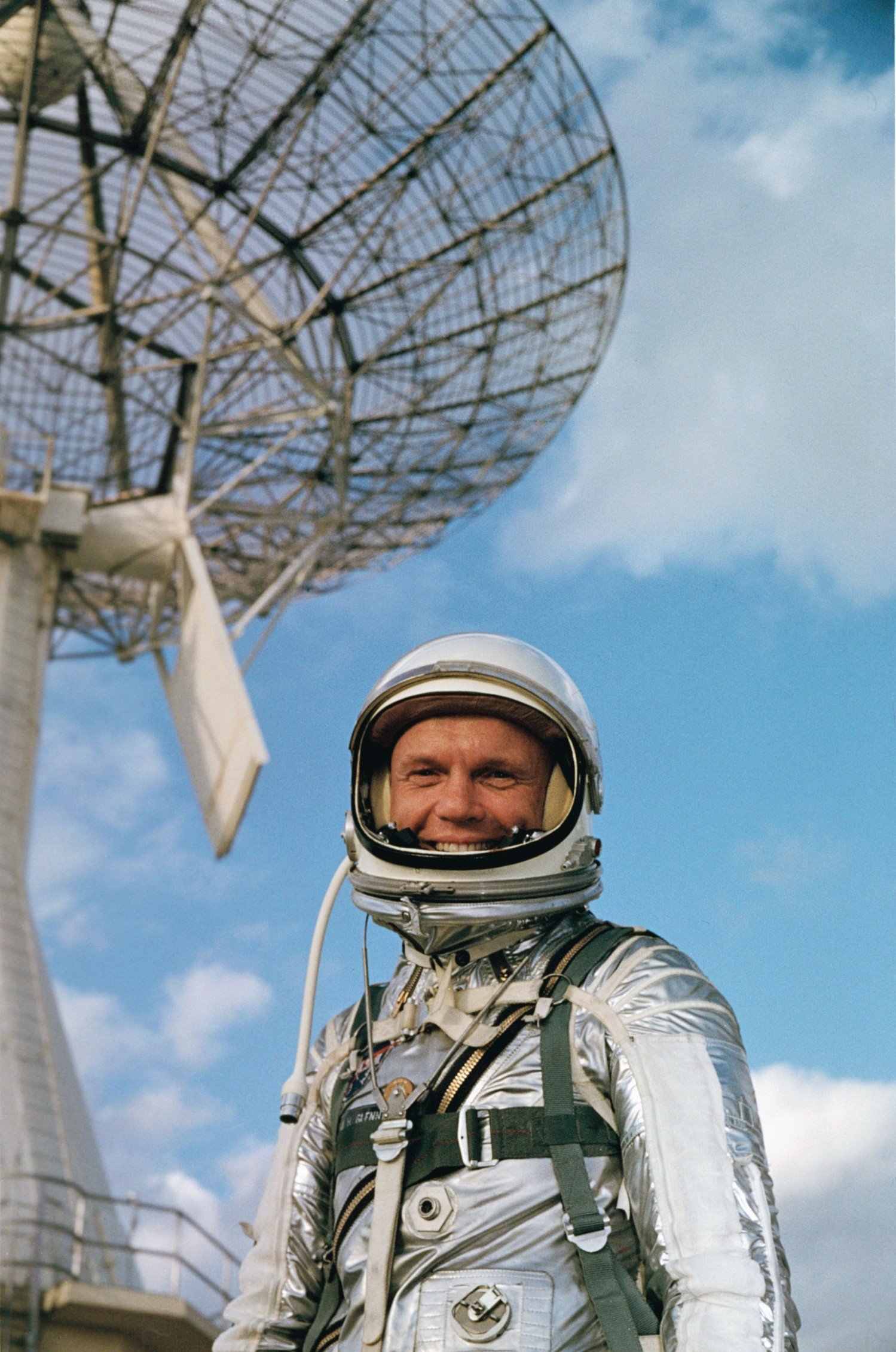 John H. Glenn Jr., program Mercury, 1962 / fot. NASA