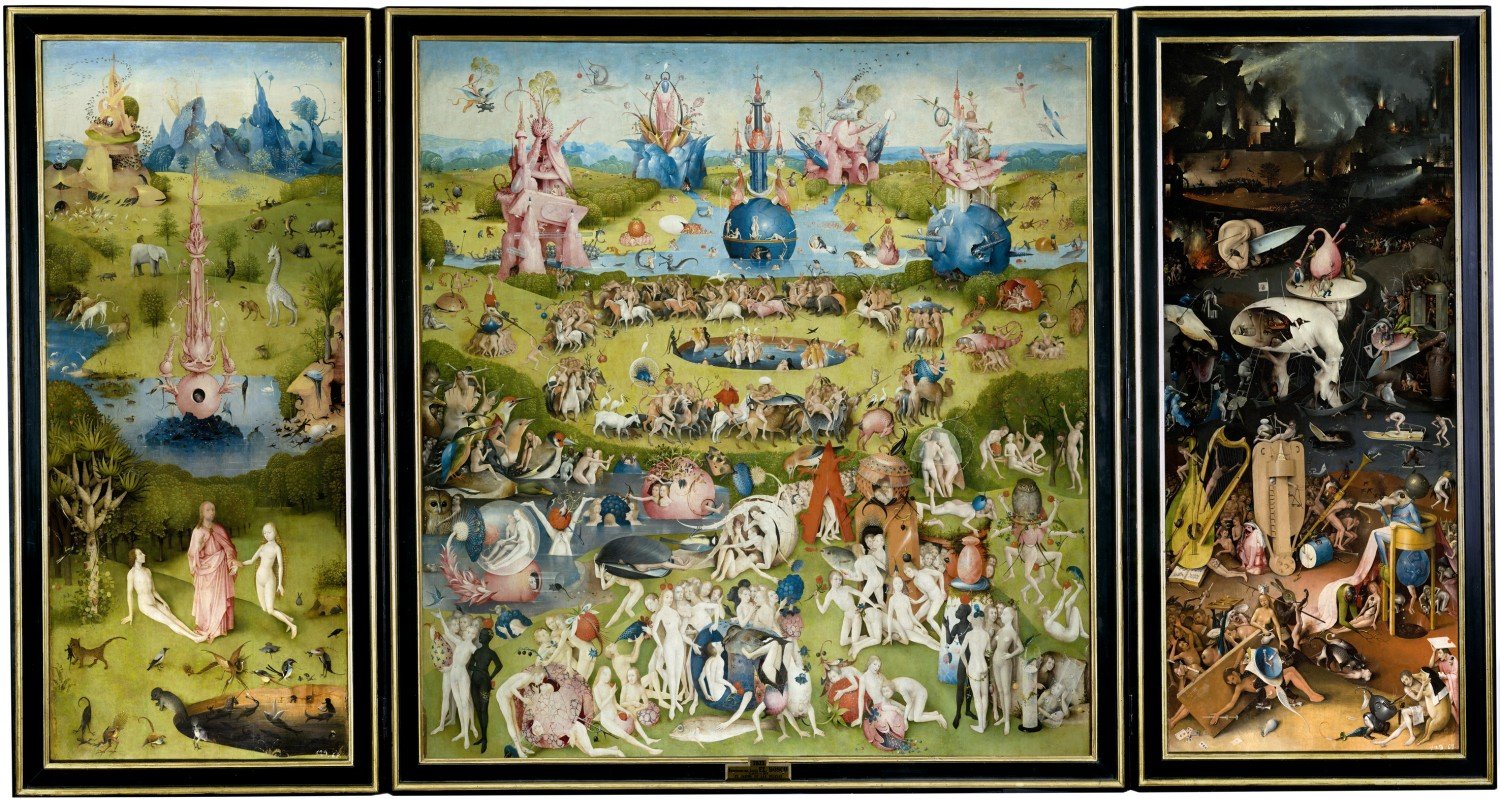 Hieronim Bosch, „Ogród rozkoszy ziemskich”, ok. 1500/1505