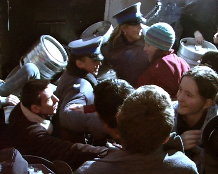 Kadr z filmu Joanny Rajkowskiej „Le Ma!”, 2006