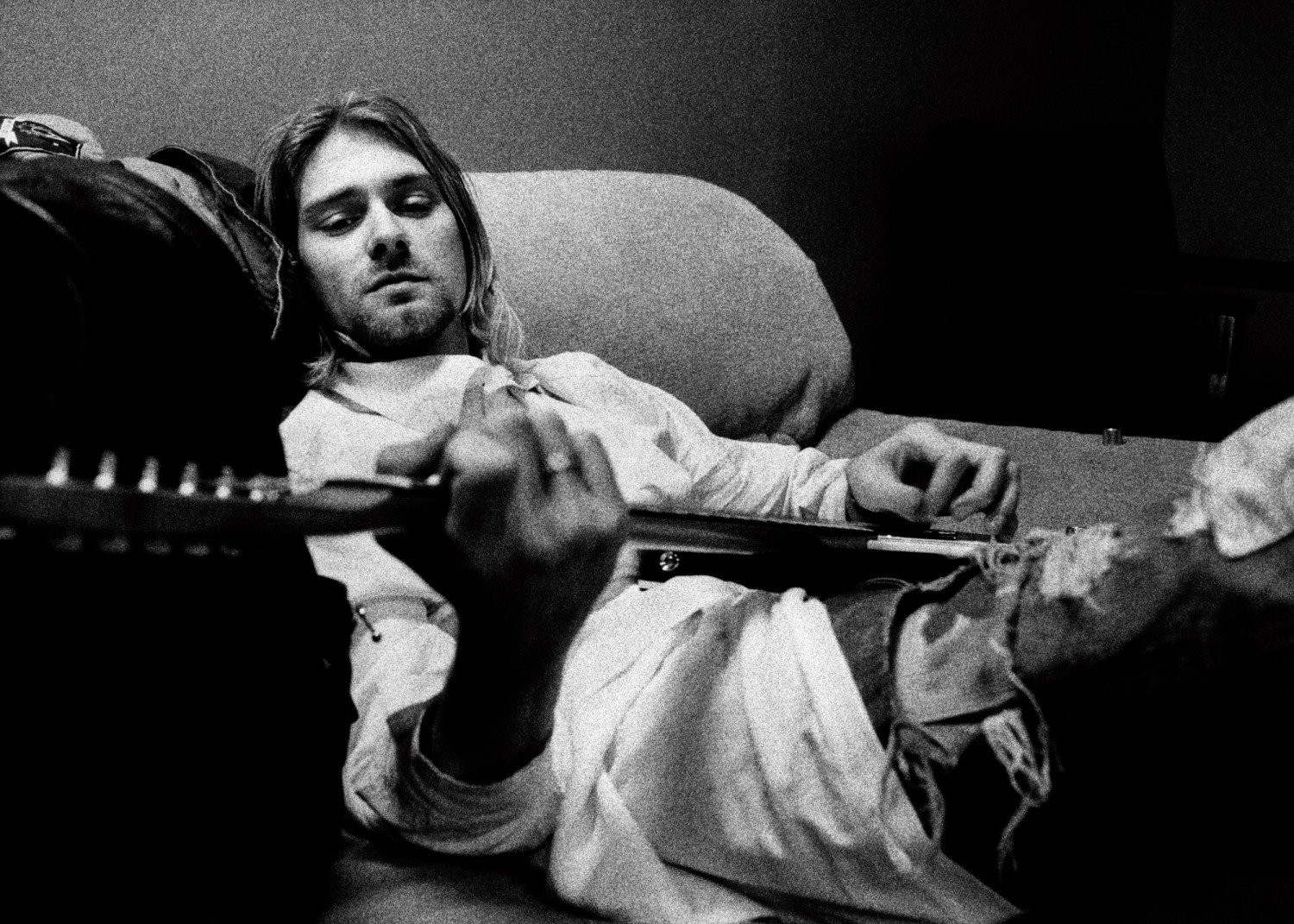 Kurt Cobain, fot. Steve Gullick