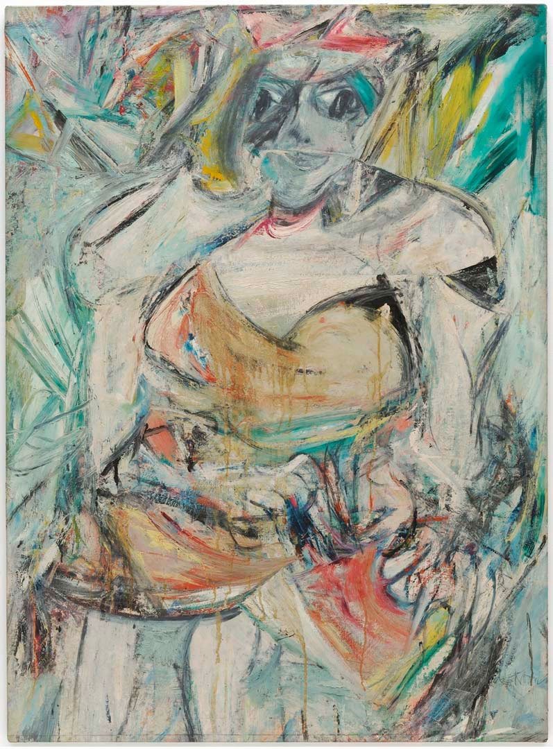 Willem De Kooning, Woman II, 1952 / The Museum of Modern Art, New York. Gift of Blanchette Hooker Rockefeller, 1995 © 2016 The Willem de Kooning Foundation / Artists Rights Society (ARS), New York and DACS, London Photo © 2015. Digital image, The Museum of Modern Art, New York/Scala, Florence.