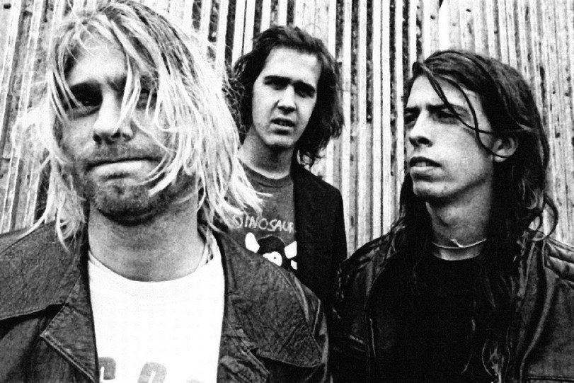  Nirvana podczas brytyjskiego festiwalu Reading, sierpień 1991, fot. Ed Sirrs, dzięki uprzejmości wydawnictwa Kagra