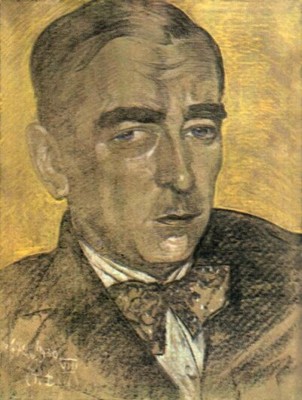 portret Karola Szymanowskiego autorstwa Witkacego, PD