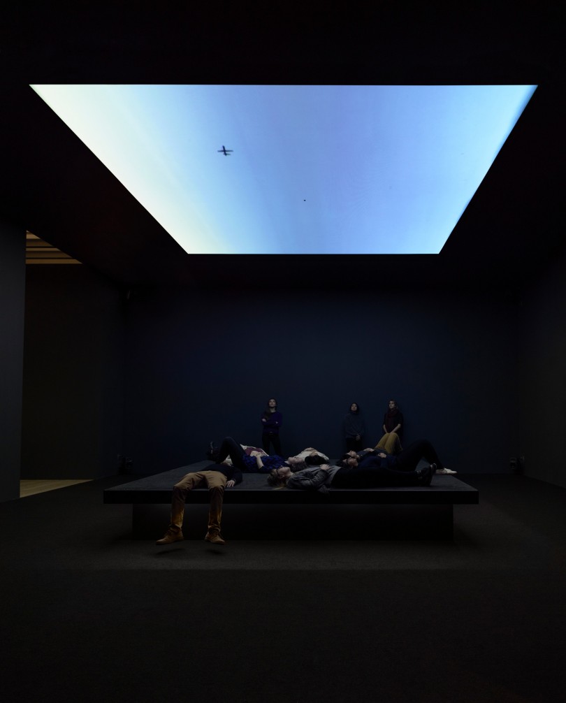 Widok instalacji na wystawie Laury Poitras „Astro Noise” w Muzeum Whitney w Nowym Jorku (do 1 maja 2016) / fot. Ronald Amstutz