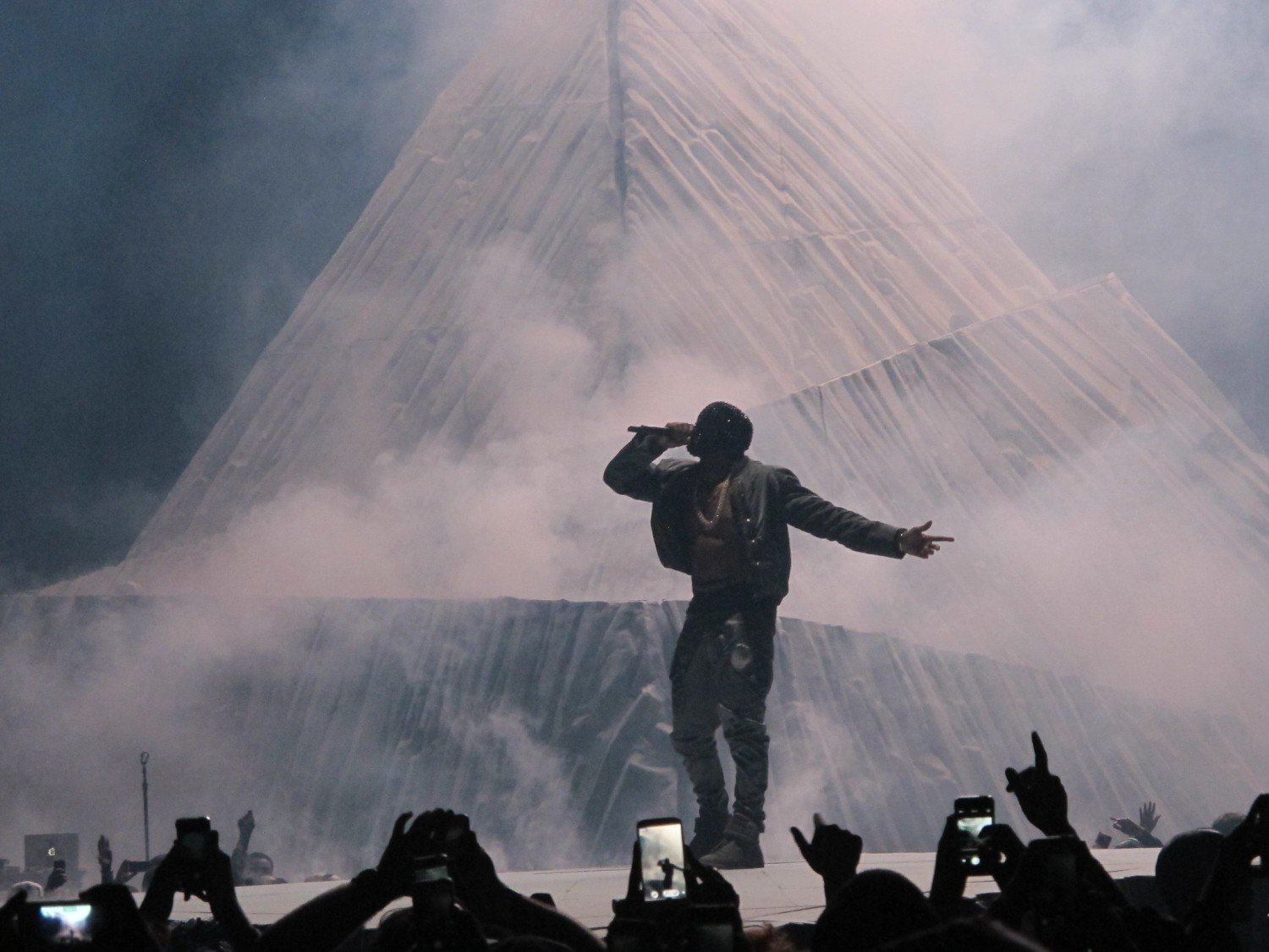 Kanye West, koncert w Warszyngtonie w 2013 roku, fot. Peter Hutchings, CC BY 2.0,