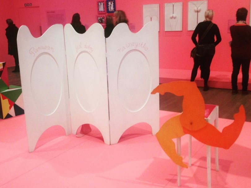 Maria Pinińska-Bereś na wystawie World goes pop w Tate Modern