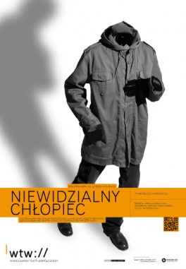Tymoteusz Karpowicz Niewidzialny chłopiec, reż. Weronika Szczawiński. Wrocławski Teatr Współczesny, premiera 14 lutego 2015