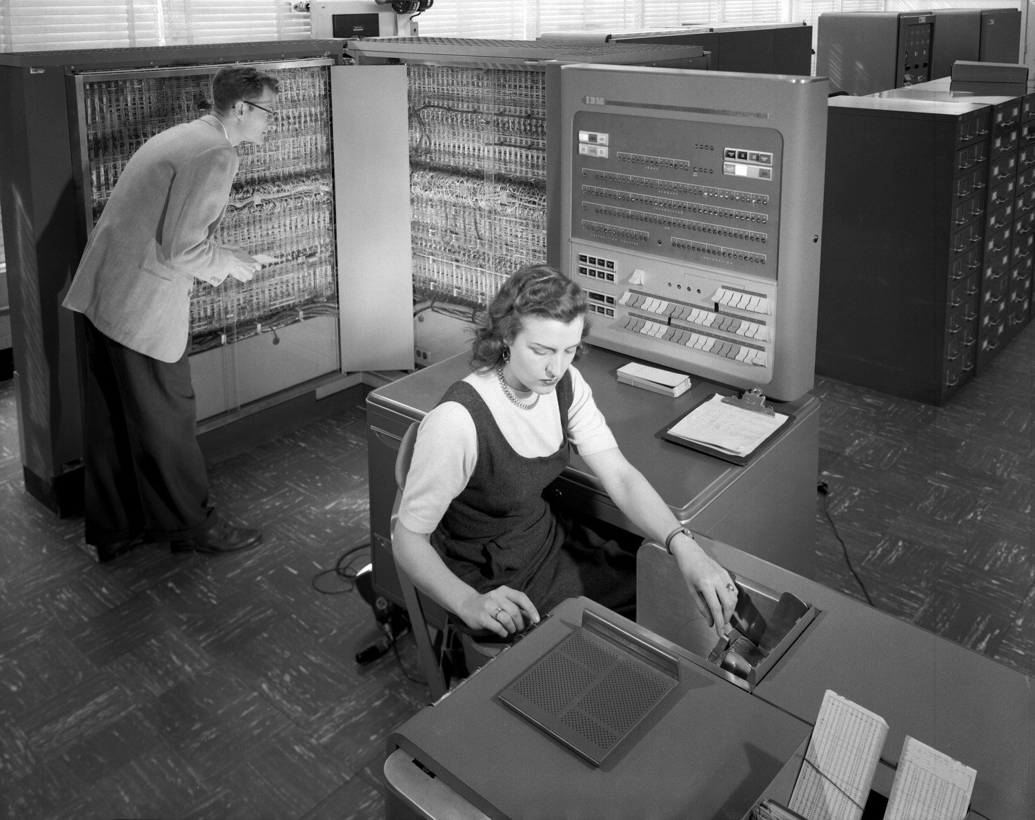 IBM 704 / fot. NASA