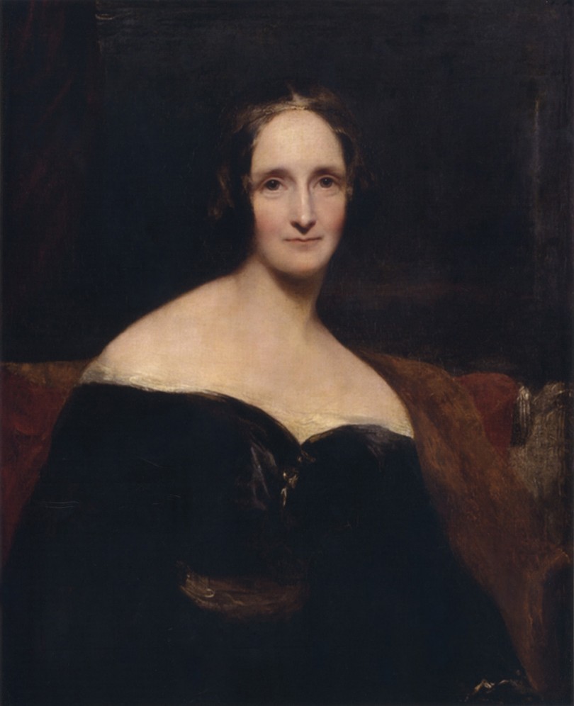 Mary Shelley, portret pędzla Richarda Rothwella