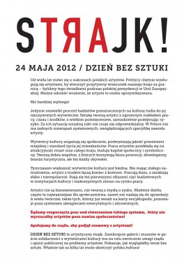 Artstrajk 2012