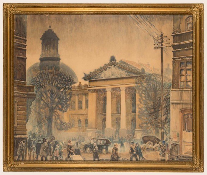 Bronisław Kopczyński, Pałac Sztuki, 1922, Zachęta - Narodowa Galeria Sztuki