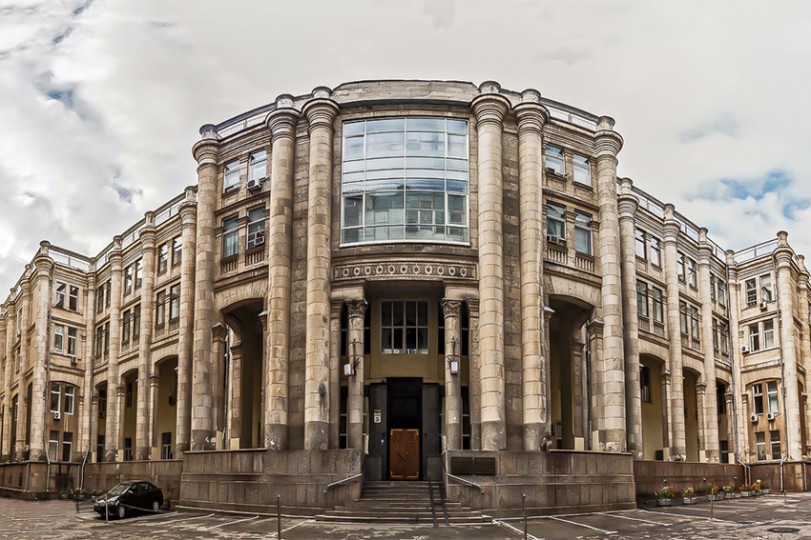 Budynek Ukraińskiego Radia w Kijowie, fot. Iryna Slawinska
