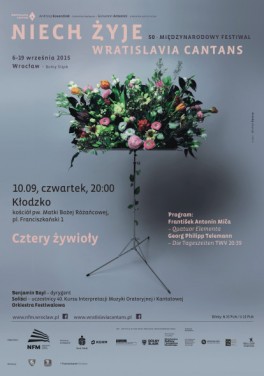 50. festiwal Wratislavia Cantans, Wrocław, 6-19 września 2015