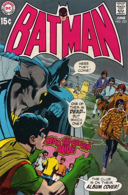 Nawiązanie do rzekomej śmierci Paula McCartneya w komiksie „Batman” z 1970