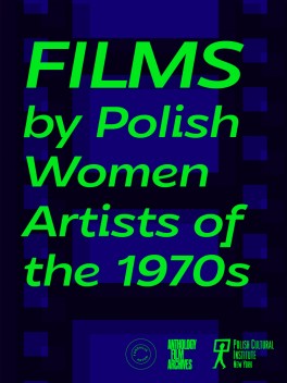 „Filmy awangardowe polskich artystek z lat 70.”