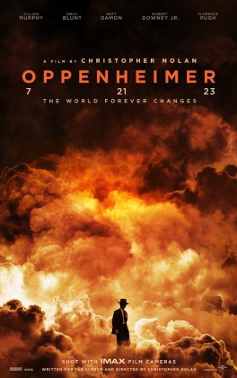 „Oppenheimer”, reż. Christopher Nolan, Stany Zjednoczone, w kinach od lipca 2023