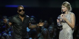 Kanye West i Taylor Swift, na rozdaniu nagród VMA, 2009, CC BY-NC 2.0