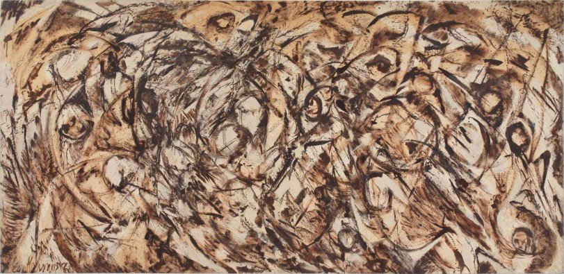 Lee Krasner, The Eye is the First Circle, 1960 / Courtesy Robert Miller Gallery, New York. © ARS, NY and DACS, London 2016 Photo Private collection, courtesy Robert Miller Gallery, New York.
