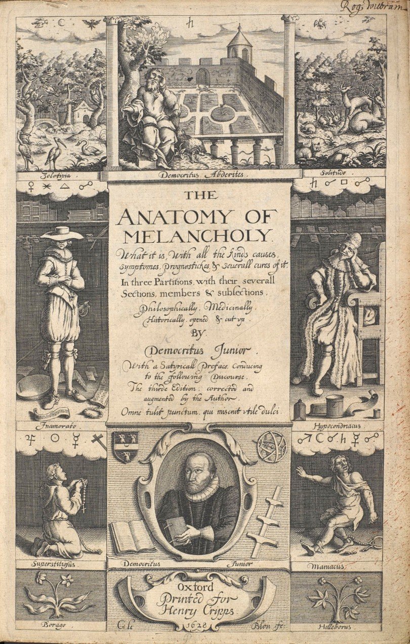3. wydanie „Anatomii melancholii”, 1628, British Library