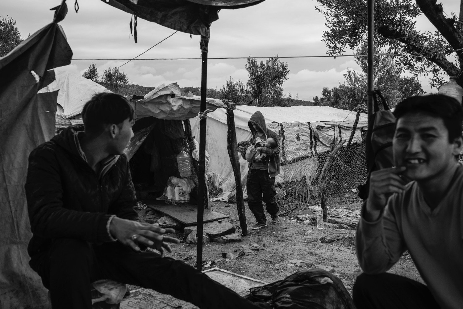 Moria na Lesbos, fot. Damian Lemański CC BY-NC 2.0