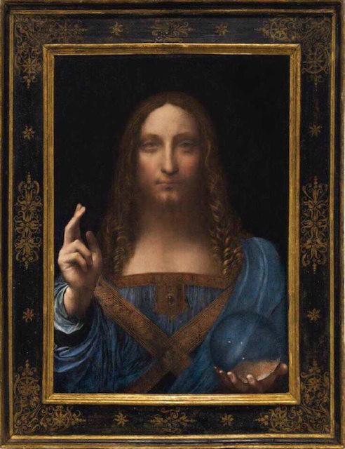 Leonardo da Vinci, „Salvator Mundi”, Muzeum Luwr Abu Dhabi