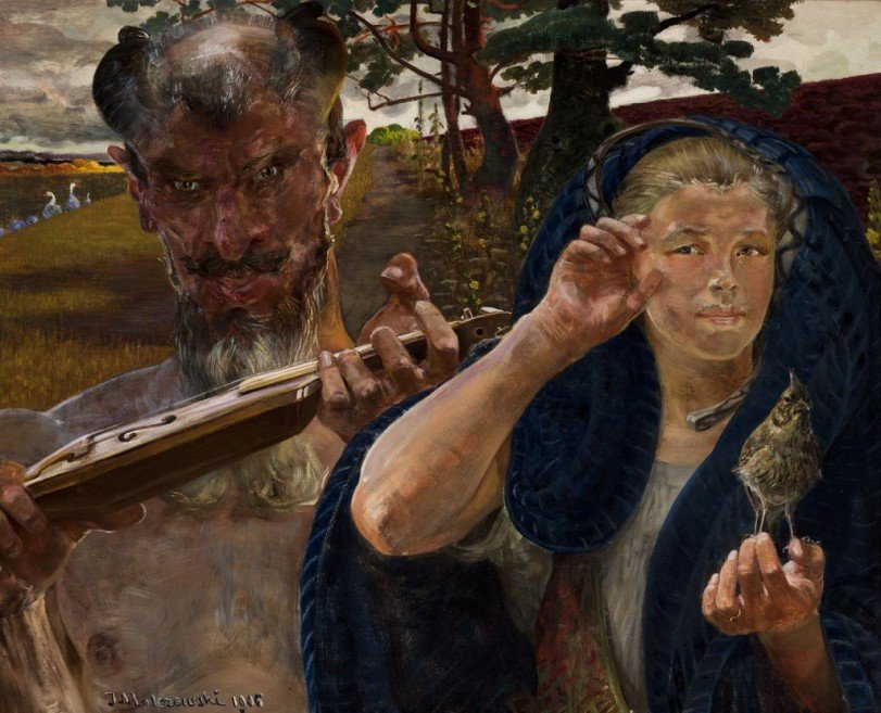Jacek Malczewski, Piosenka jesienna, 1906 r., olej na desce, fot. Pracownia Digitalizacji MNK