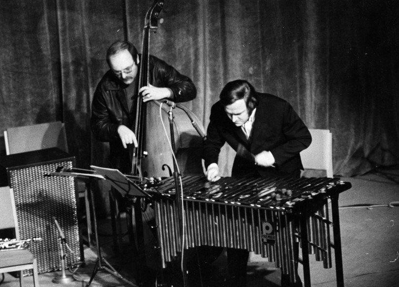  - Klaus Koch i Jerzy Milian, Berlin, Jazz in der Kammer, fot. Otto Sill, archiwum Jerzego Miliana