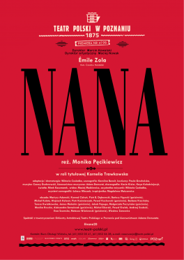 Nana, reż. Monika Pęcikiewicz. Teatr Polski w Poznaniu, premiera 18 września 2020