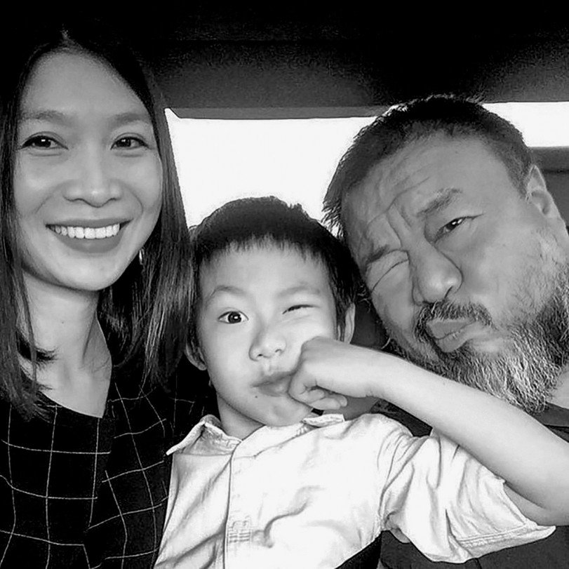 Wang Fen, Ai Lao i Ai Weiwei znowu razem, Monachium, 2015 r. /  Archiwum prywatne artysty