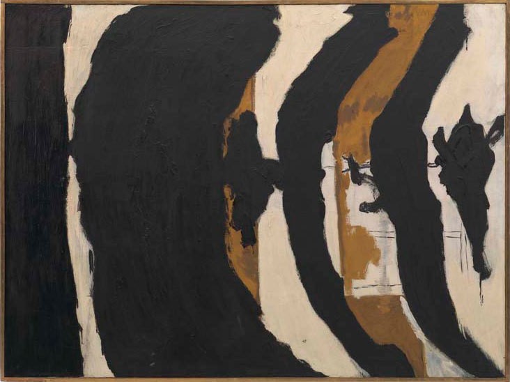Robert Motherwell, Wall Painting No III, 1953 / Private Collection. Courtesy Hauser & Wirth © Dedalus Foundation, Inc. /VAGA, NY/DACS, London 2016.