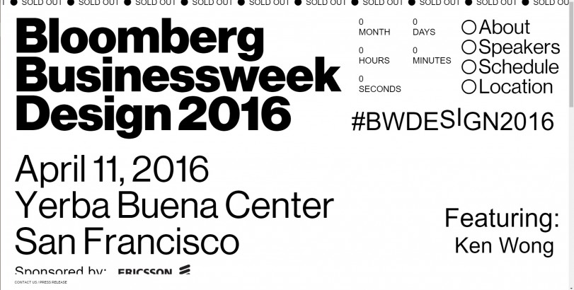 Strona Bloomsberg Businesweek Design 2016, http://www.bloomberg.com/businessweek/design-conference/