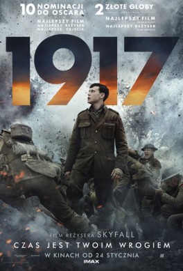 „1917”, reż. Sam Mendes, USA, Wielka Brytania 2019, w kinach od  24 stycznia 202